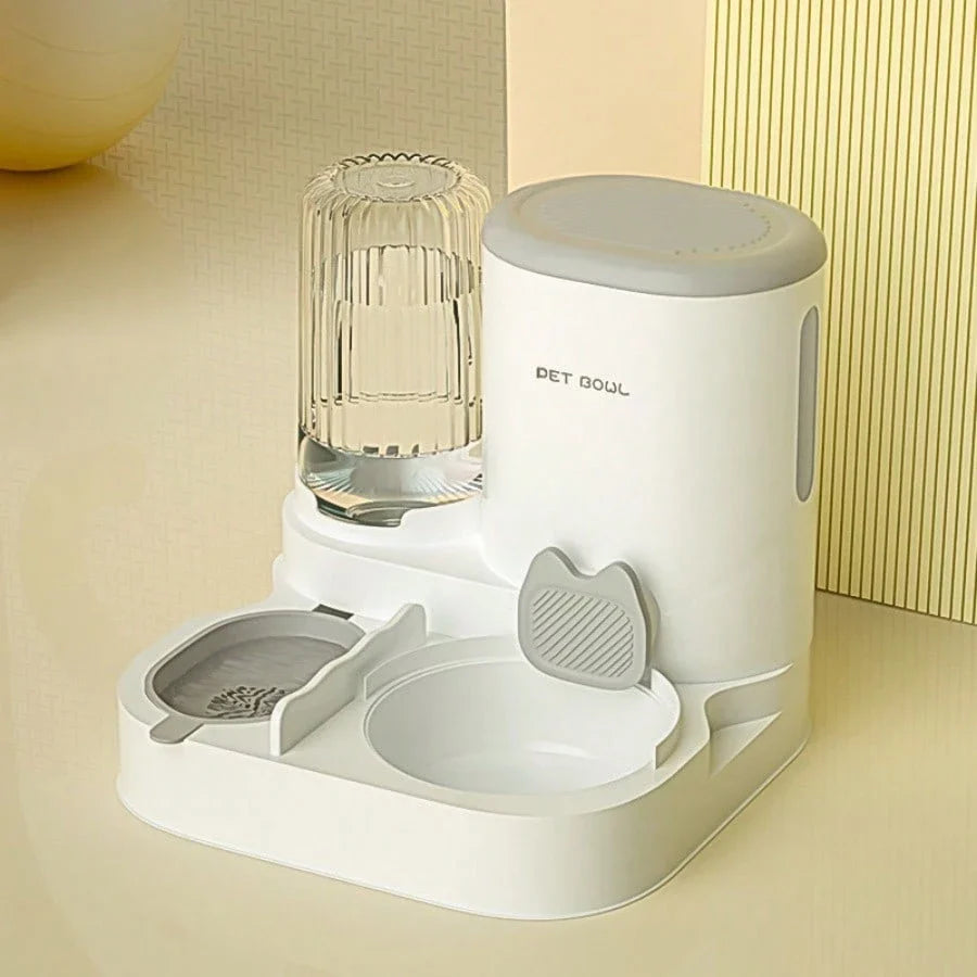 2-in-1 Automatic Cat Feeder