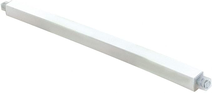 Ez-Flo 15198 Adjustable Plastic 24-Inchs Towel Bar White Plastic