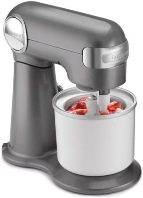Cuisinart Fresh Fruit & Ice Cream Maker Attachment, White