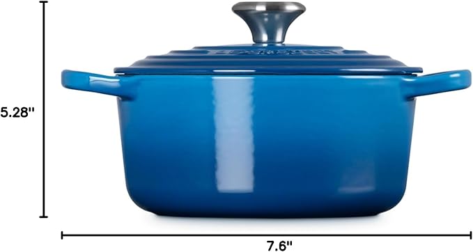 Le Creuset Enameled Cast Iron Signature Round Dutch Oven, 2 qt., Marseille