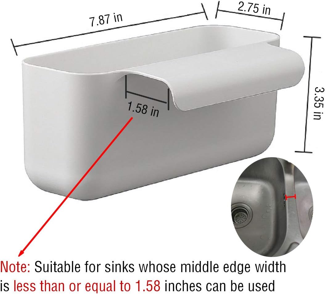 Sink Strainer Drain Basket Kitchen Sink Trash Food Catcher Waste Leftovers Garbage Strainer Faucet Hanging Triangle Over Corner Sink Trash Bag Strainer
