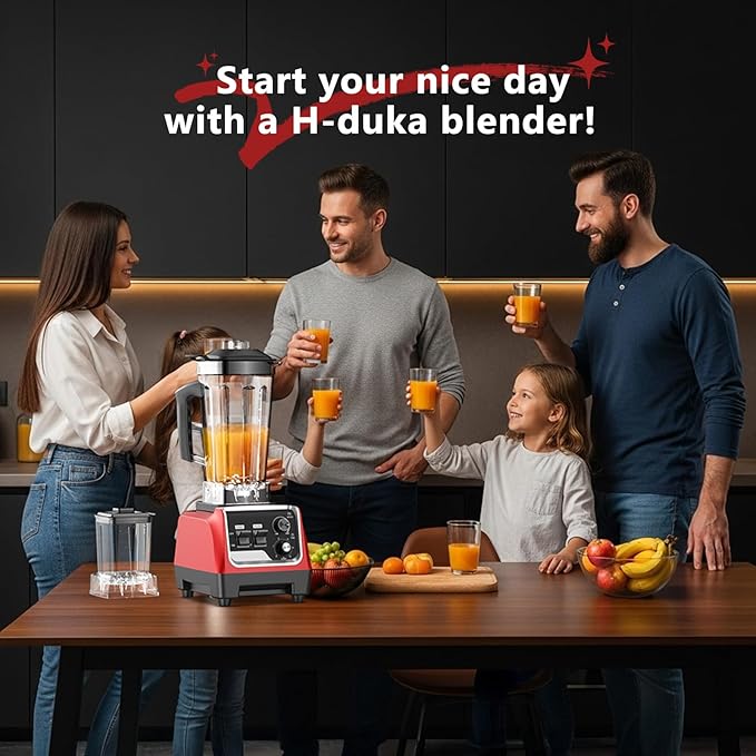 1800W Blender for Smoothies, 70oz Pitcher & 20oz Grinder, 28000 RPM High Speed Countertop Blender for Kitchen for Ice Crushing, Frozen Fruits & Nut Butter, 1-5 Min Timer, Multiple Speeds