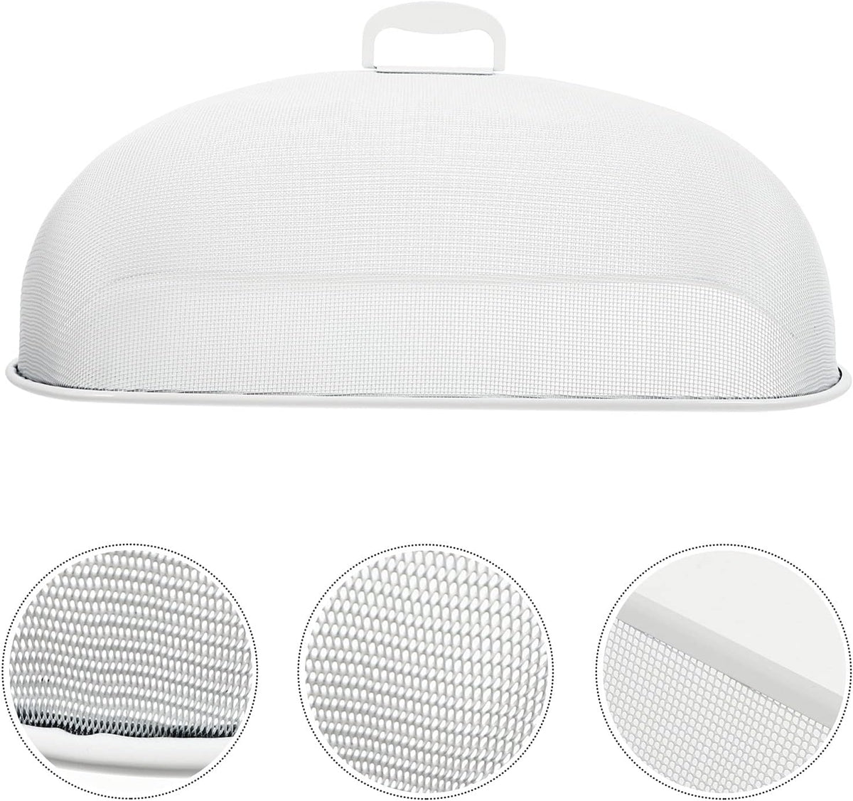 GANAZONO Metal Vegetable Cover 18.5X13.4X5.9 Inch Mesh Food Cover for Outdoor Picnics Garden Parties Camping Insect Protection Serving Dish