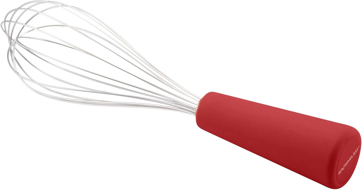 Rachael Ray 46408 Nylon Nonstick Set, Red, 6-Piece, Tools and Gadgets, One Size