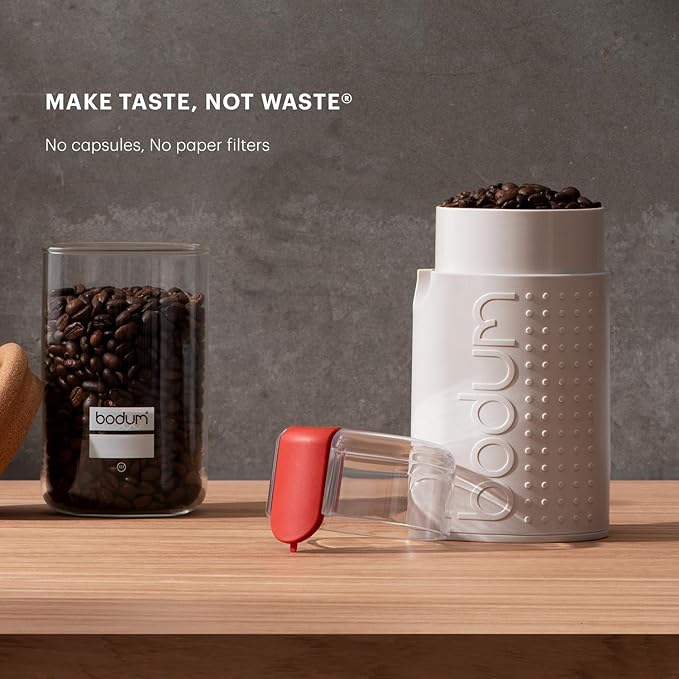 Bodum Bistro Electric Blade Coffee Grinder, White