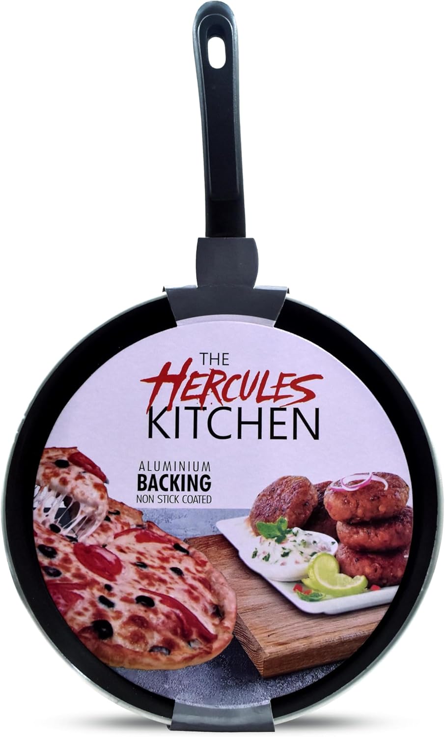 Aluminum Nonstick Crepe Pan, 12” Non Stick Skillet Pan for Egg Omelet Tortilla Tawa Dosa, Flat Frying Pan, Induction Compatible PFOA & PTFEs Free, Suitable for Gas Stovetop and Induction Base Cookware