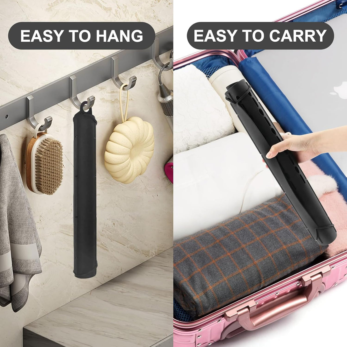 Sink Foldable Cover for Counter Space - Makeup Brush Cleaning Mat - Bathroom Makeup Tools Organizer Space Saver Bathroom Sink Silicone Cover