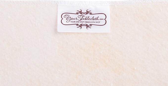 Yourtablecloth Heavy Duty Vinyl Rectangle or Square Tablecloth – 6 Gauge Heavy Duty Tablecloth – Flannel Backed – Wipeable Tablecloth with Vivid Colors & Many Sizes 60 x 120 Camel Print
