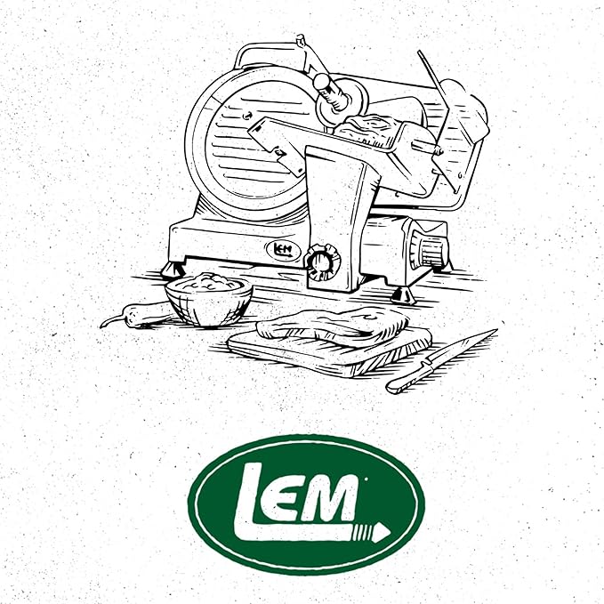LEM Products 7 ½ Inch Electric Meat Slicer Machine with a Stainless Steel Serrated Blade