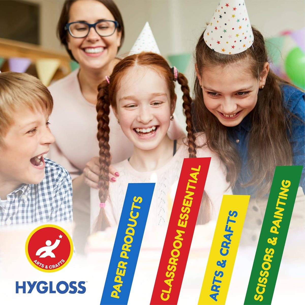 Hygloss Products 6" Uncoated White Paper Plates Bulk, 6 Inch, 1000 pack, Disposable Plates For Food, Dessert Or Crafts