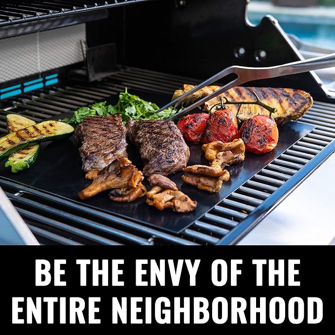 Grillaholics Premium BBQ Grill Tools – The Ultimate Grilling Gift for Dad - Luxury 4-Piece Barbecue Utensils Grill Set with Wooden Gift Box