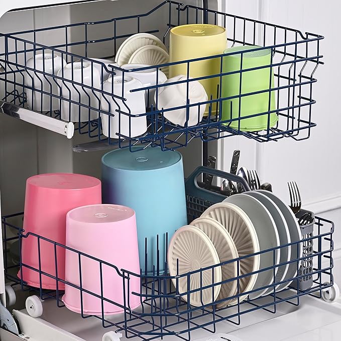 Tupperware Heritage Collection 10 Piece Nested Canister Set in Vintage Colors, Dishwasher Safe and BPA Free (5 Containers, 5 Lids)