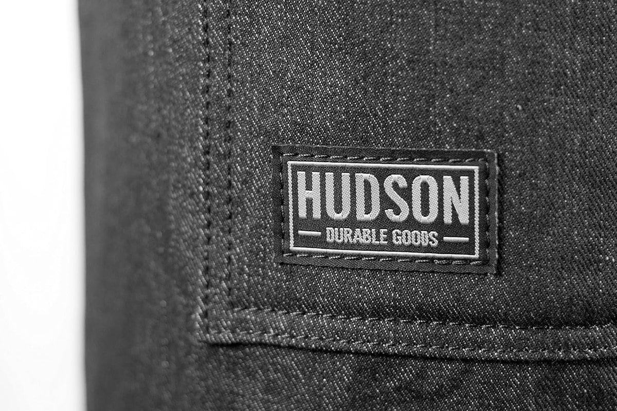 Hudson Durable Goods - Professional Grade Chef Apron for Kitchen, BBQ & Grill