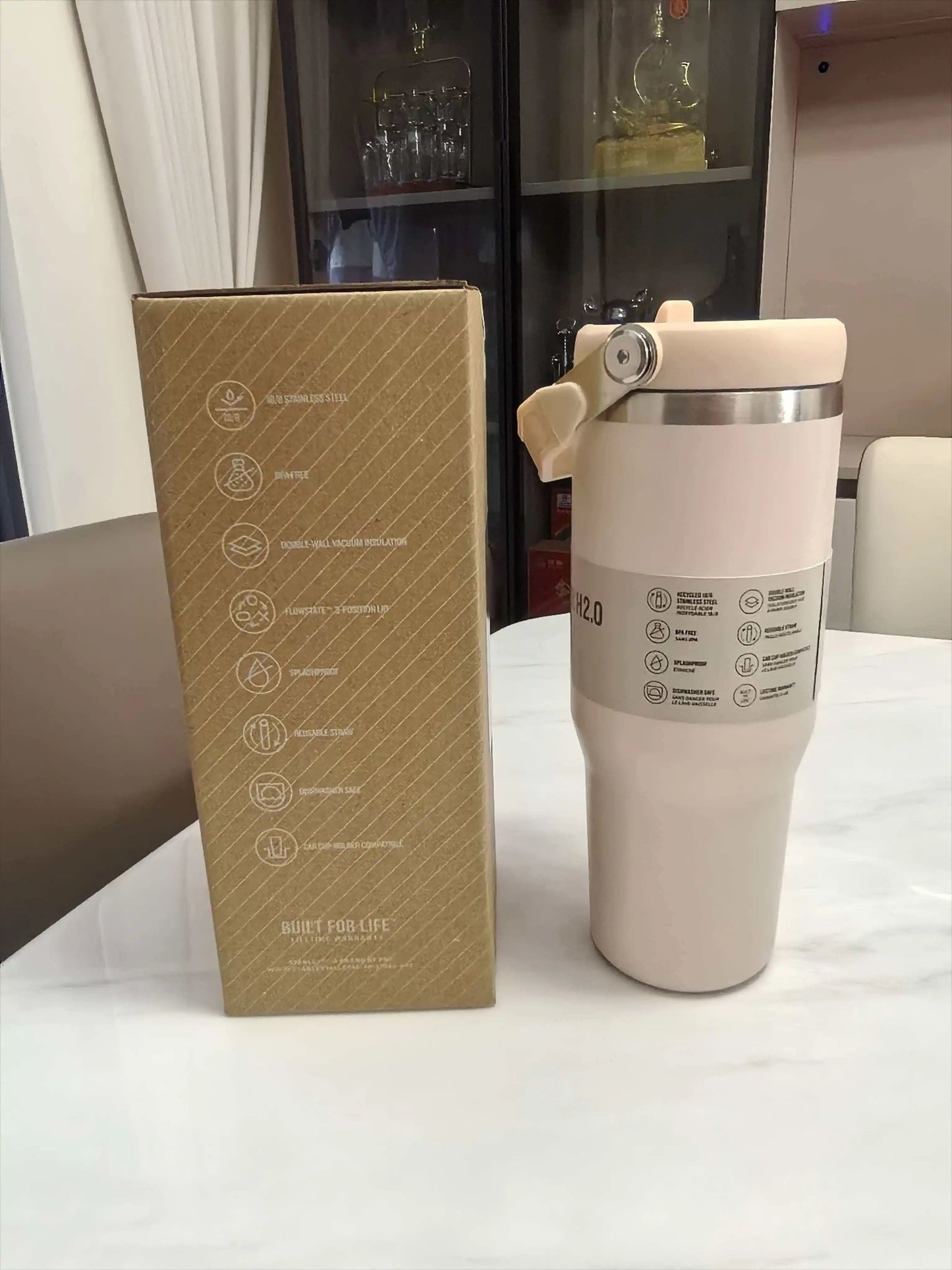 Stanley Stainless Steel Straw Thermos