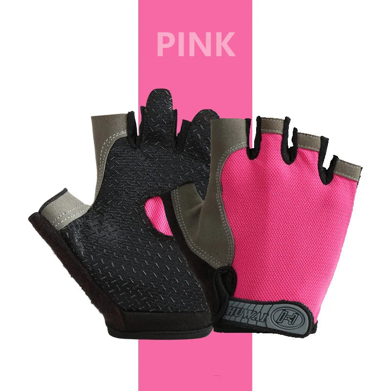 Fingerless Weightlifting Gym Gloves