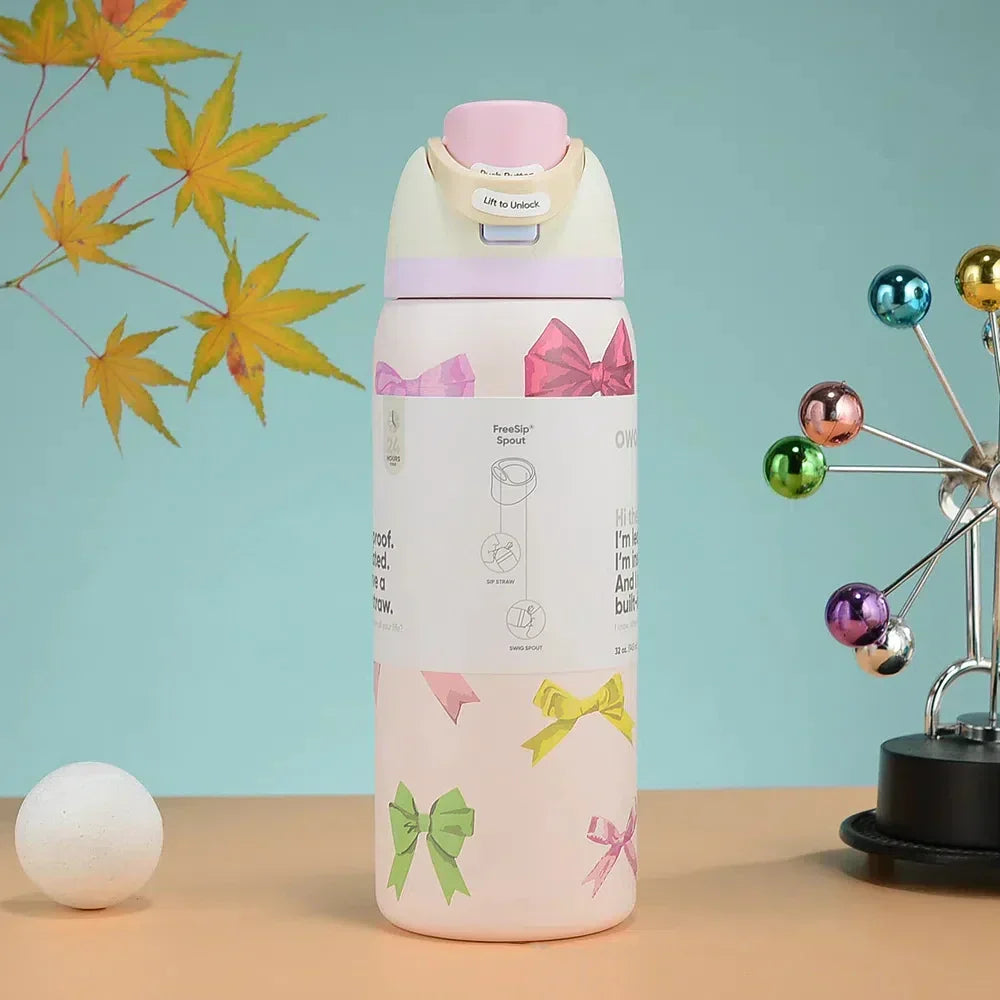 Owala Stainless Steel Straw Bottle