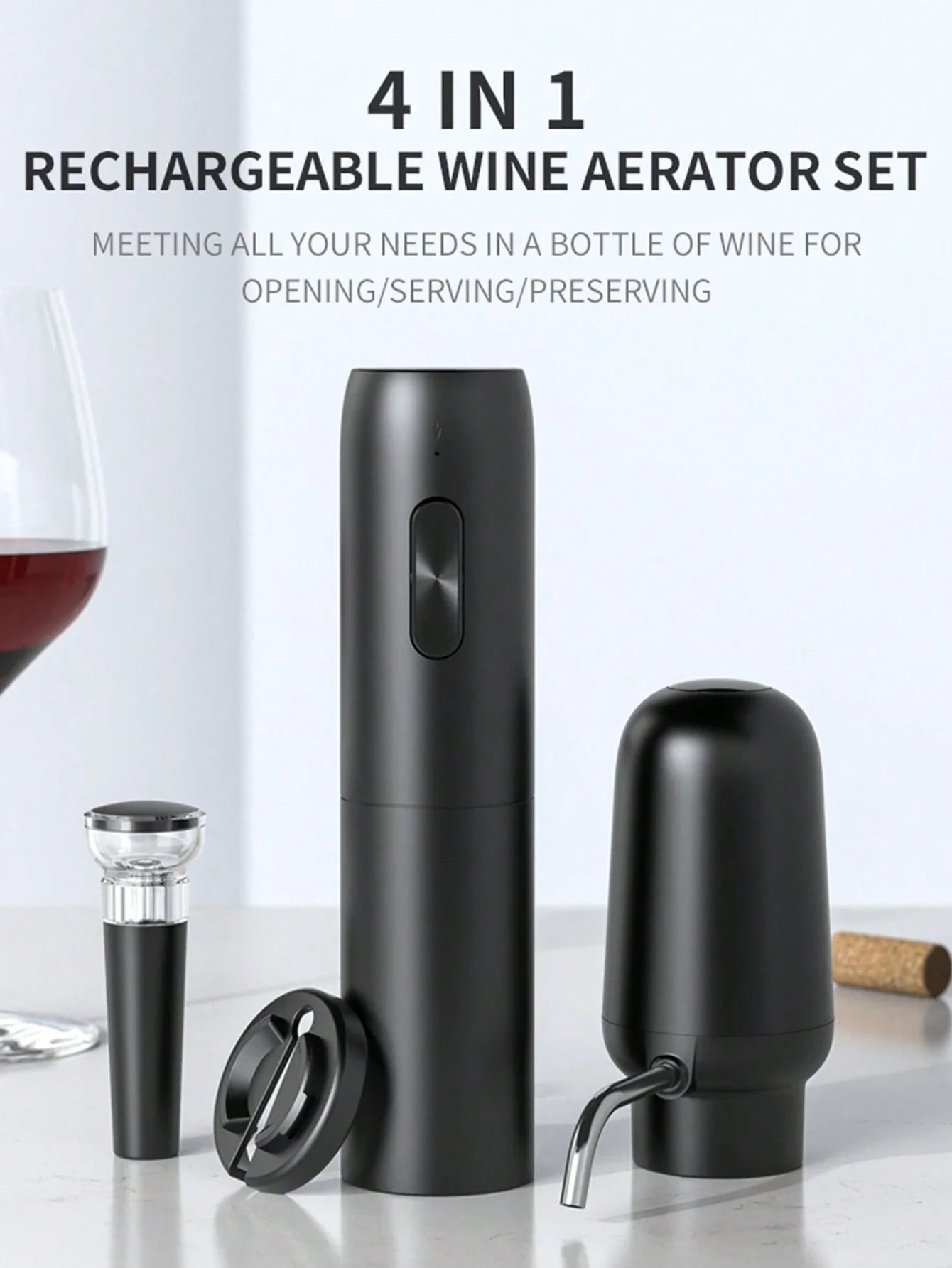 CLITON Electric Wine Opener Set