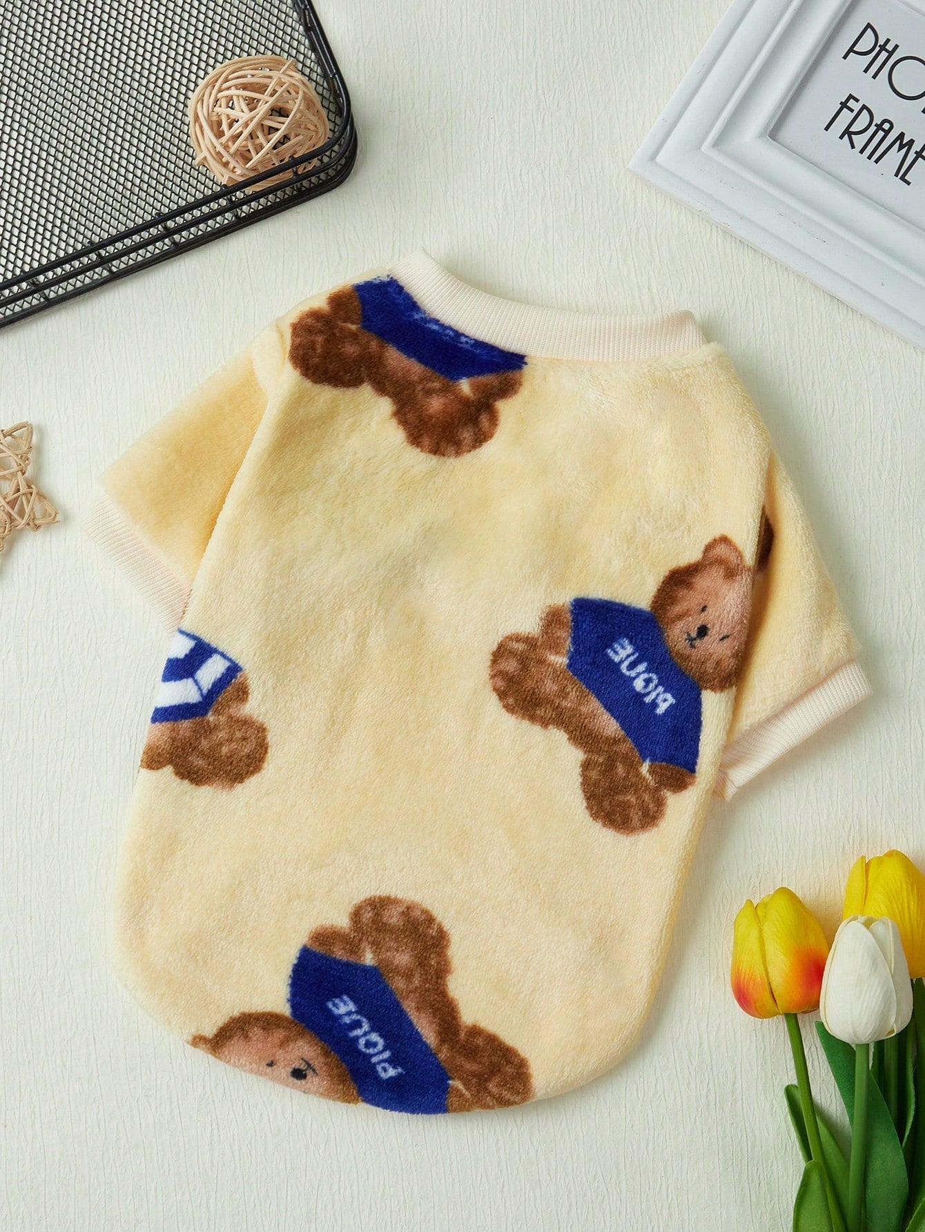 PETSIN Blue Bear Pet Pullover