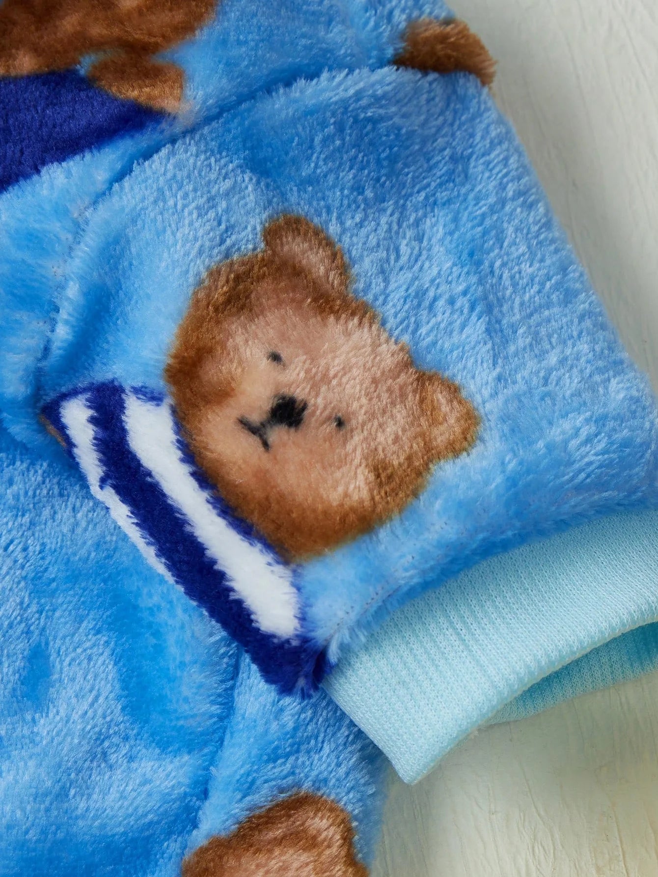 PETSIN Blue Bear Pet Pullover
