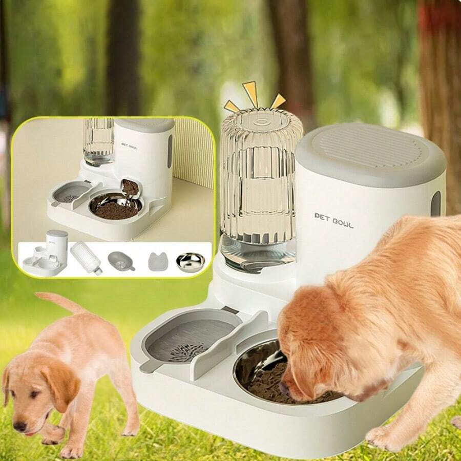 2-in-1 Automatic Cat Feeder