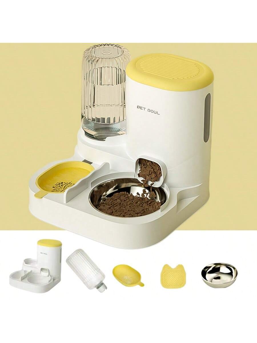2-in-1 Automatic Cat Feeder