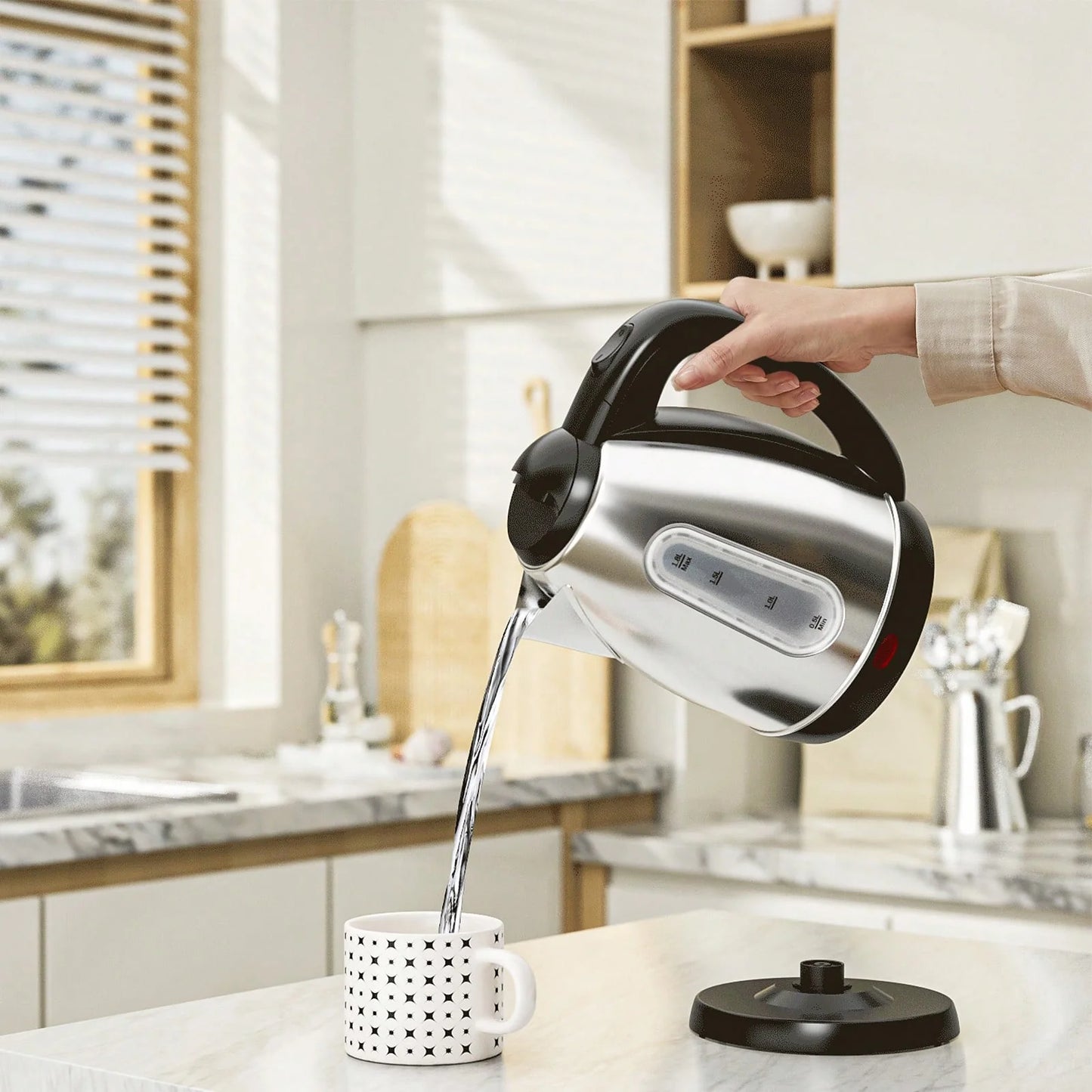 CACHOO Stainless Steel Electric Kettle