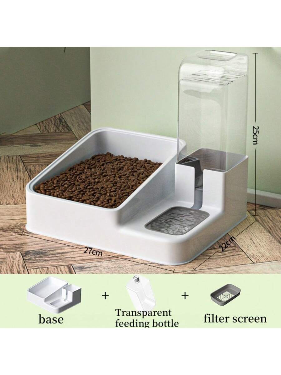 2-in-1 Automatic Cat Feeder