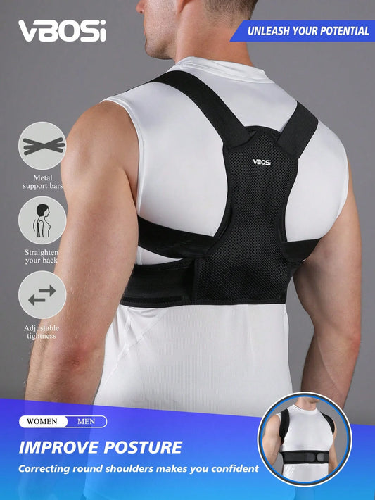 VBOSI Adjustable Back Posture Brace