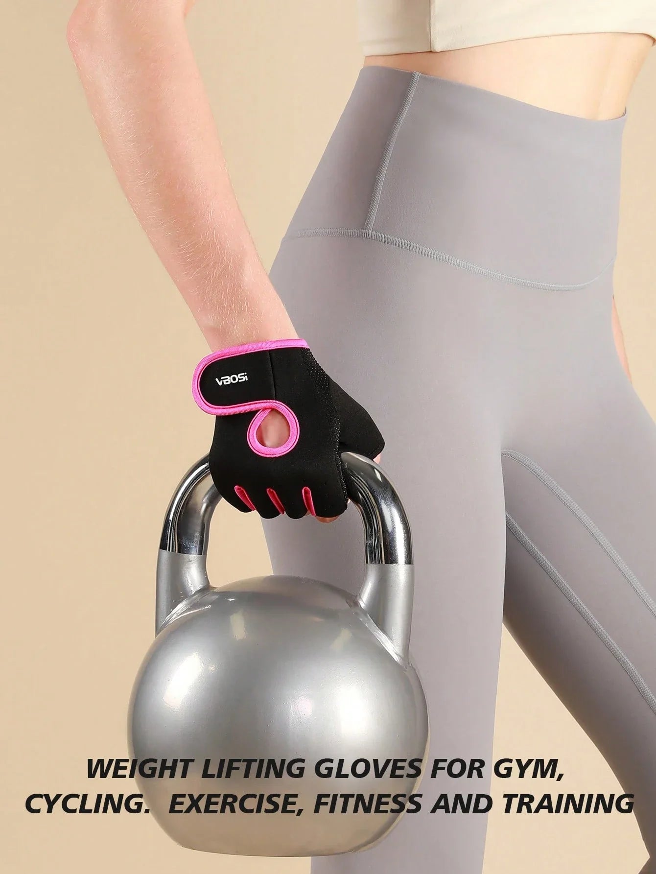VBOSI Half Finger Sports Gloves