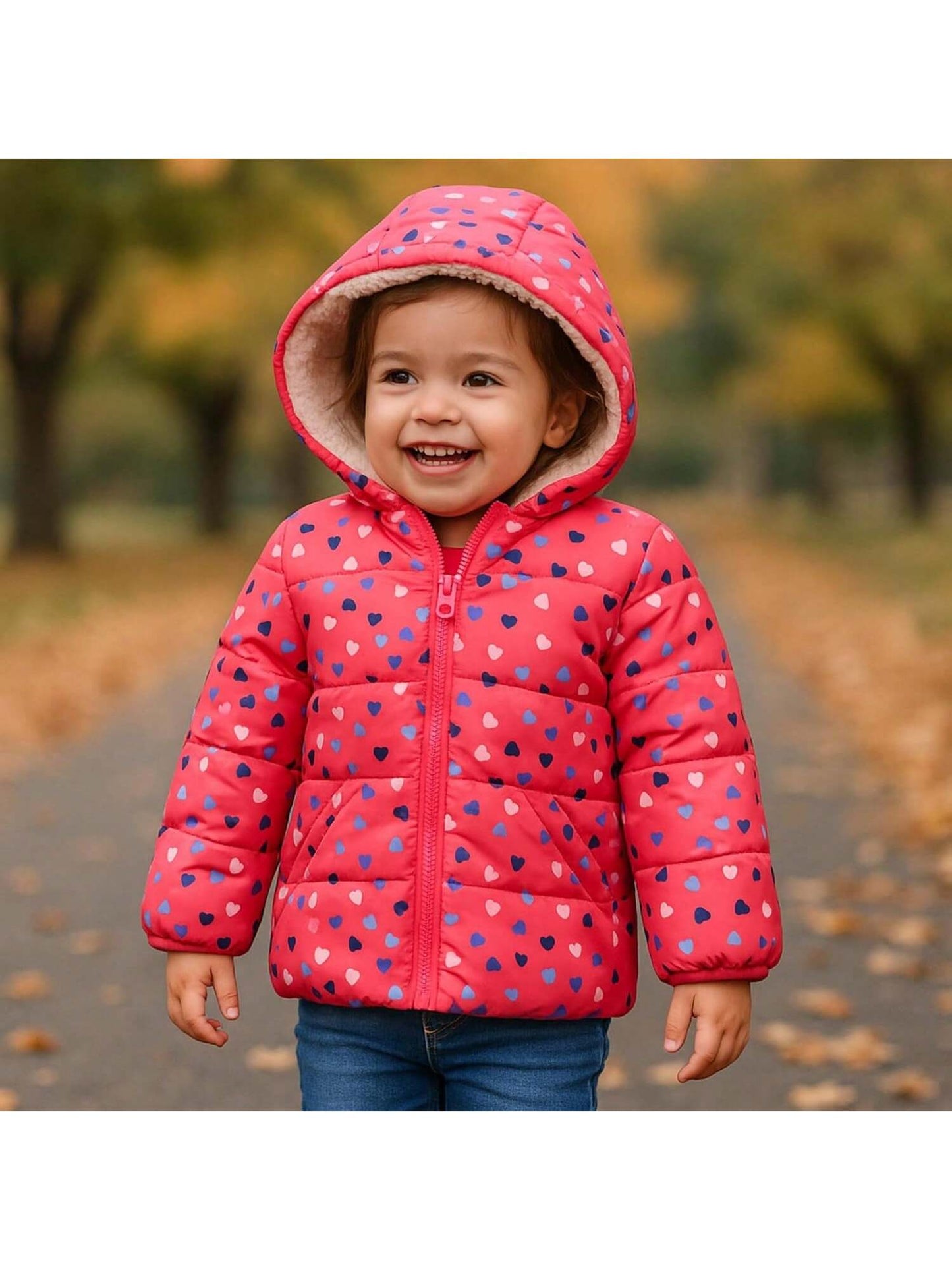 ' Hooded Winter Coat Puffer Jacket