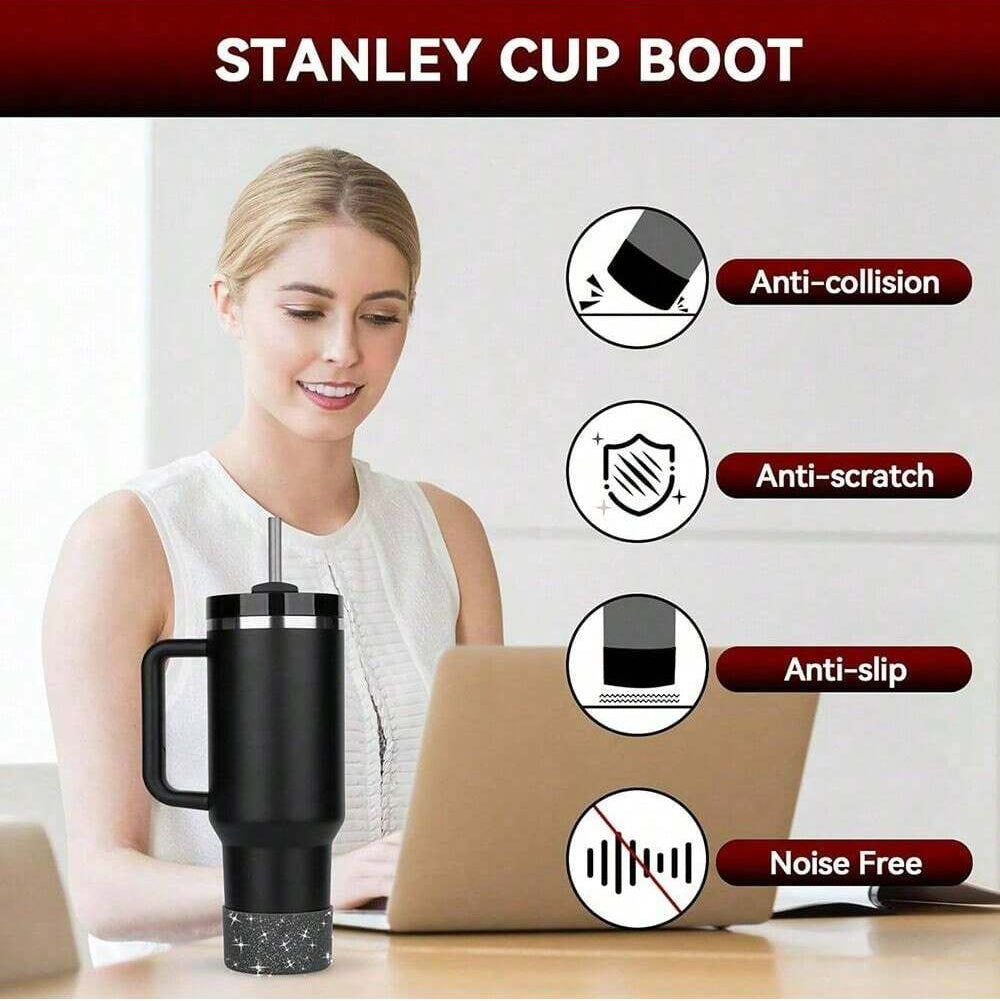 Glitter Silicone Stanley Cup Boot