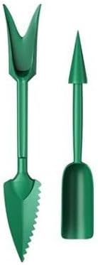 6 PCS Mini Seed Spreader, Sowing Seed Dispenser with 5 Speeds, Sowing Helper, Small Seed Planter Tool, Manual Seedlings Dibber and Widger Set, Seed Sower Spreader Handheld for Tiny Seeds (Red)