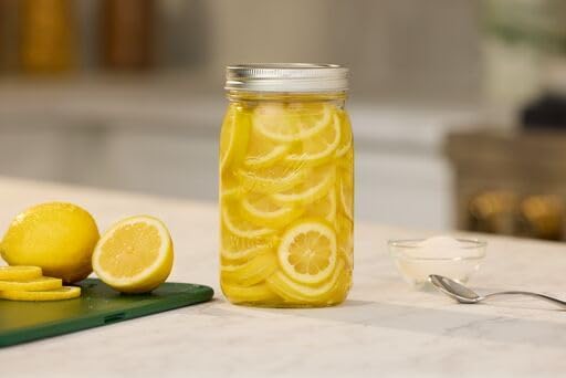 Ball Wide Mouth Glass Mason Jars with Lids and Bands, Used for Canning, Pickling, Juice, Jam, Jelly, Quart Size 32 Ounce (Pack of 3)