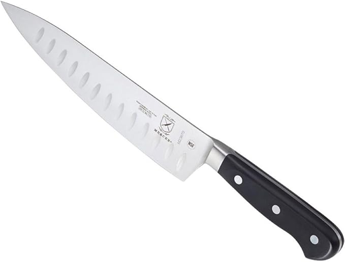 Mercer Culinary M23670 Renaissance, 8-Inch Granton Edge Slicing Knife