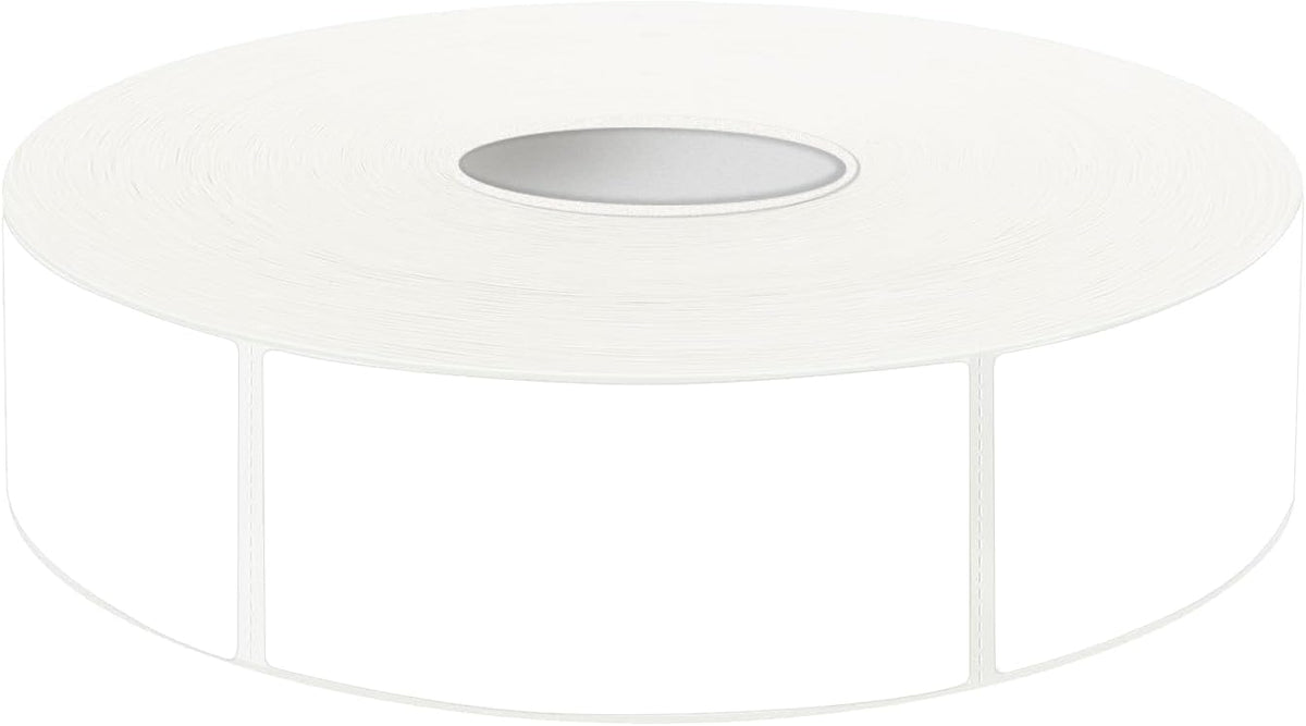 600 Blank Removable Freezer Labels Water Oil Resistant with Perforation Line for Food Containers Jars Pantry Organization (Ink Quick-Dry，1” x 2”)