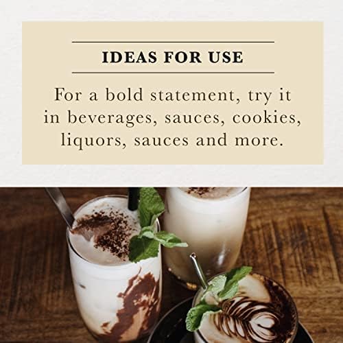 Cook's Pure Peppermint Extract,For Ice Creams, Candies, Icings, Cookies and Beverages, 4 oz