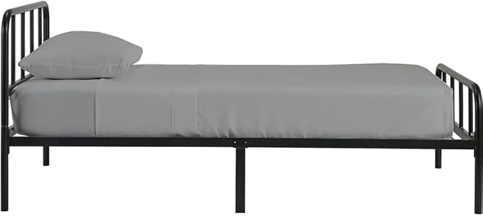 4 PC Cot Sheet Set 25x75, 100% Cotton Fitted Cot Sheet- Perfect for Narrow Twin/Rv Bunk/Camping Cot/Guest Bed Replacement, Sheets for Cot Bunk Bed-Fits Upto 4-8" Deep Mattress- Light Grey Solid