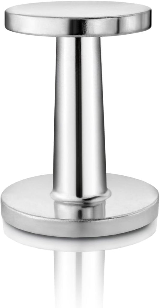New Star Foodservice Commercial Grade Stainless Steel 18/8 Frothing Pitcher (Espresso Tamper)
