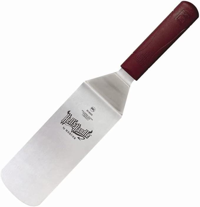 Mercer Culinary Hell's Handle Turner/Spatula, 8 Inch x 3 Inch