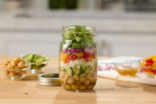 Ball Regular Mouth Glass Mason Jars with Lids and Bands, Used for Canning (Pint, 16 Ounce (Pack of 24))