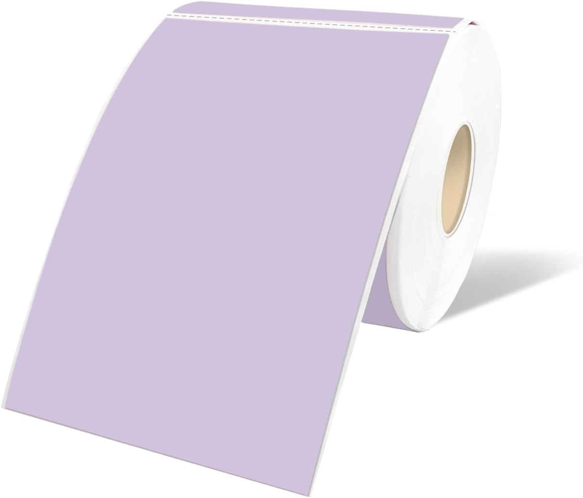 STARLIBOO 3"X5" Rectangle Color Coding Labels, Removable Square Label Inventory Stickers, Permanent Warehouse Moving Box Square Label (250Labels, Lavender Purple)