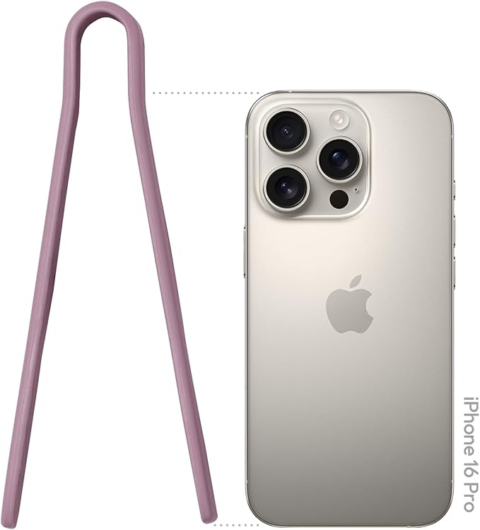 carrotez Mini Silicone Toaster Tongs, Anti-Slip,Non-Scratch Mini tongs 7 Inch - Pink