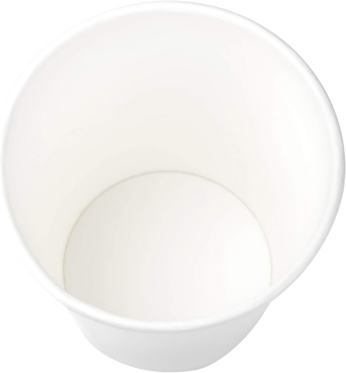 Karat 10 oz Paper Coffee Cup [1,000 ct] White Disposable Cup for Hot/ Cold Drinks and Beverages 90mm Diameter (C-K510W)