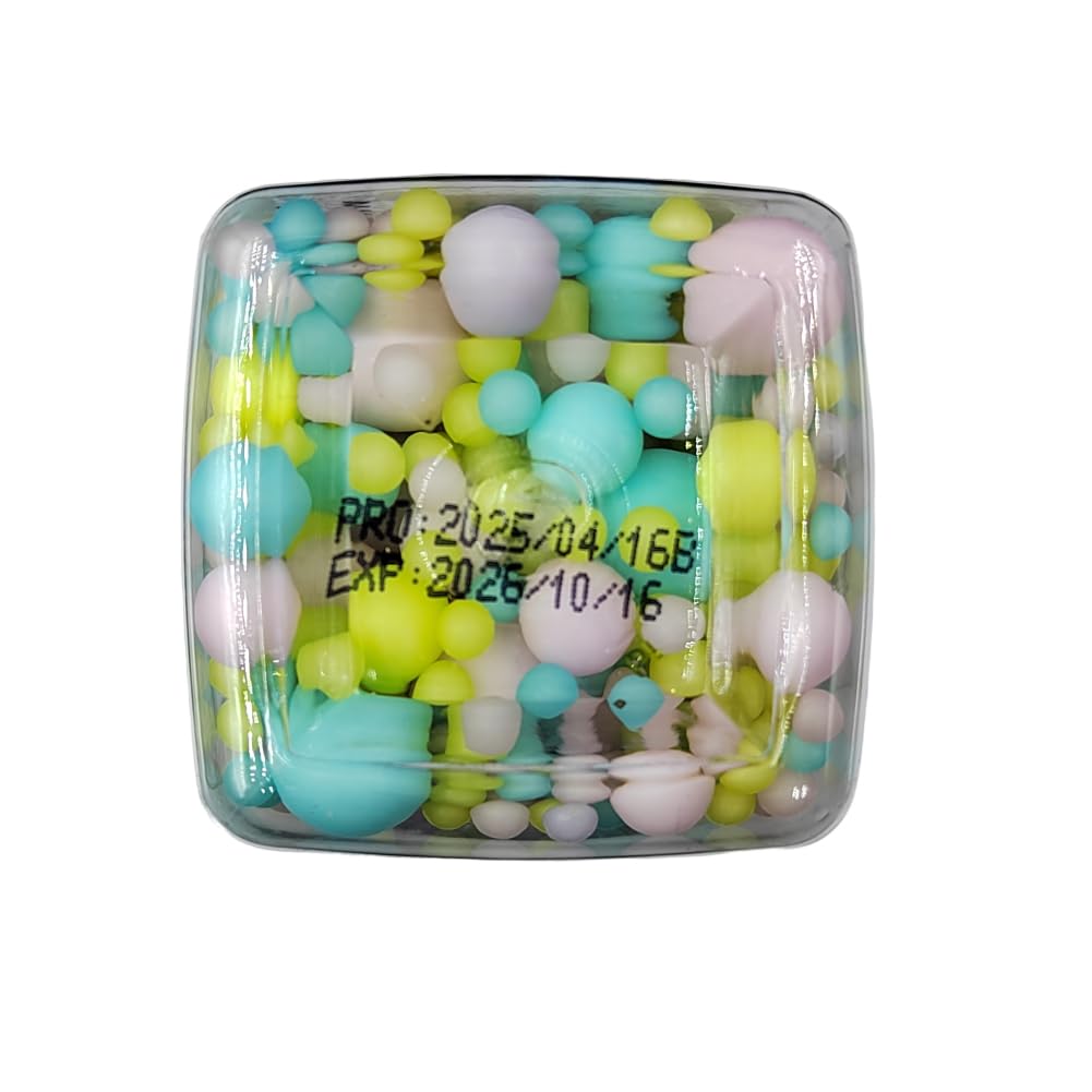 Edible Pastel Sugar Pearls Candy Sprinkles 120G/ 4.23Ounce Baking Cake Sprinkles Cupcake and Cake Topper Cookie Decorations Wedding Party Valentines Halloween Christmas Supplies