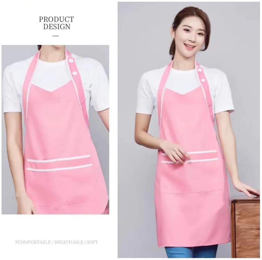 Personalized Custom Aprons Custom Adjustable Kitchen Cooking Aprons Hair Stylist Cafe Work Aprons For Men And Women