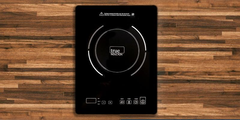 TI-1B 12 inch Built-In Single Burner Induction Glass-Ceramic Cooktop, 1750W, UL858 Certified