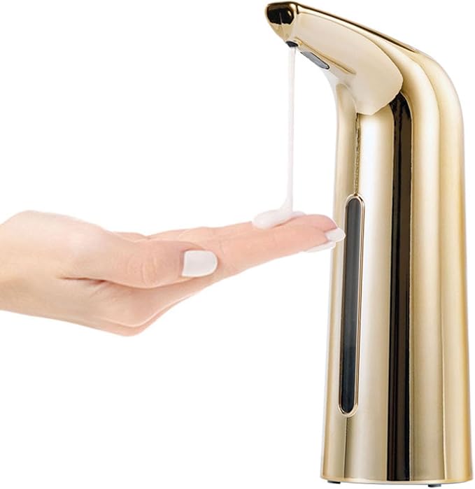 Touchless Automatic Soap Dispenser for Bathroom and Kitchen, Liquid Hand Soap Dispenser, IPX6 Water-Resistant, 14 fl oz