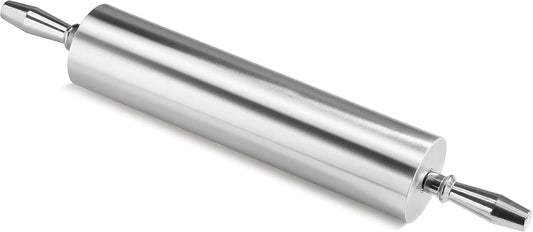 New Star Foodservice - Extra Heavy Duty Restaurant Aluminum Rolling Pin (15-Inch)