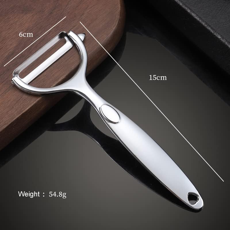 AMOUY Premium Peeler Set - Vegetable,Apple Peelers for Kitchen, Fruit, Carrot, Veggie,Potatoes Peeler,Y-Shaped Stainless Steel Peelers,with Ergonomic Non-Slip Handle & Sharp Blade,Good Sturdy (2PCS)