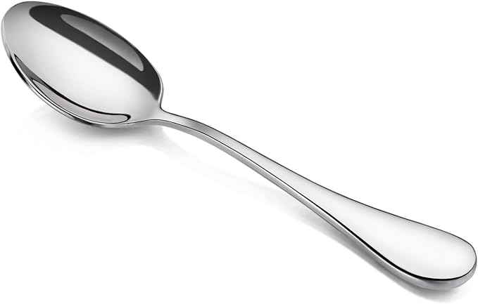 Artaste Rain 18/10 Stainless Steel (Silver (Set of 12), Teaspoon (6.25-Inch))